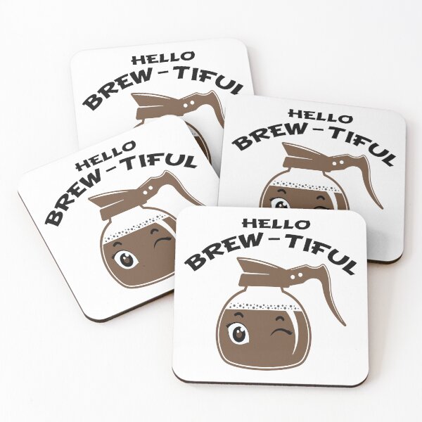 Aperçu de l'œuvre Hello, Brewtiful créée et vendue par Cupsofdreams.