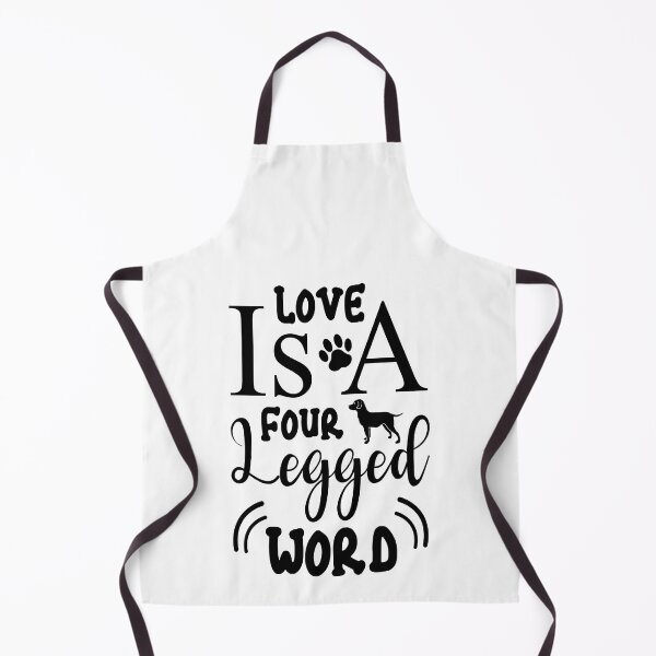 Item preview, Love is a Four Legged Word - I Love My Dog designed and sold by davidmurtagh.