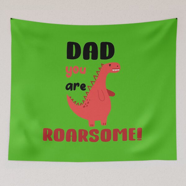 Item preview, DAD YOU ARE ROARSOME FATHERS DAY designed and sold by OverbeeDesigns.