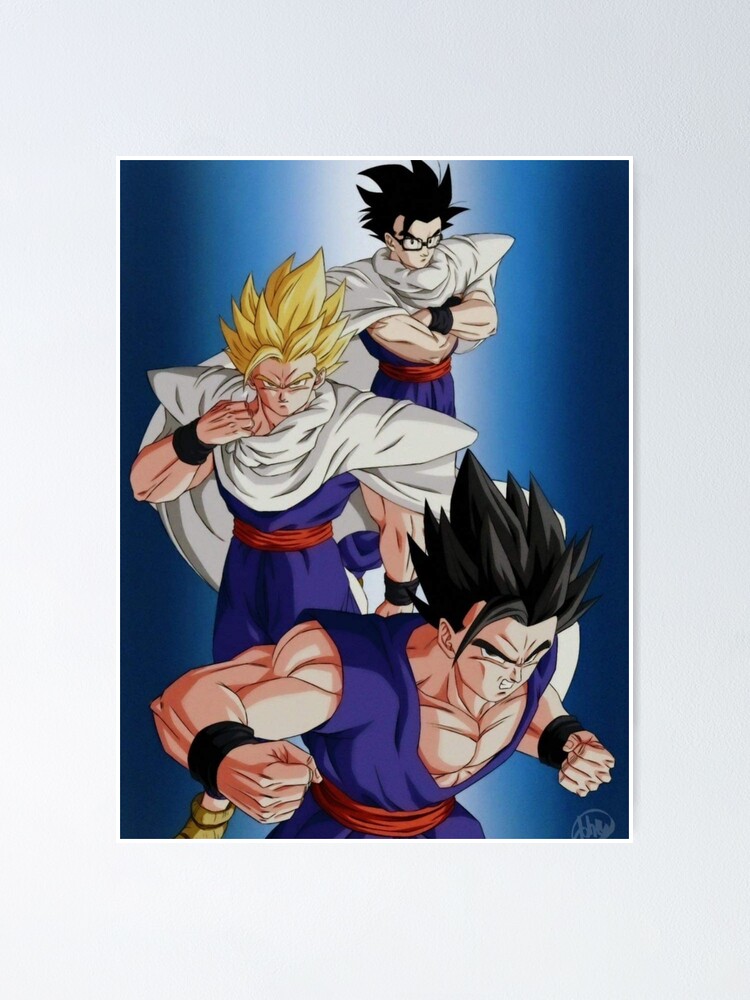 Poster Gohan Mystique Super Heros Dragonball Film 22 Par Andreartist93 Redbubble