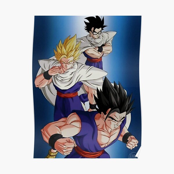 Mystic Gohan Super Hero Dragonball Movie 22 Poster For Sale By Andreartist93 Redbubble