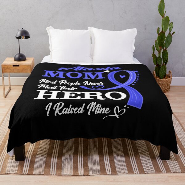 Item preview, Proud Ataxia Mom Most People Never Meet Their Hero I Raised Mine Ataxia Awareness designed and sold by Kohend.