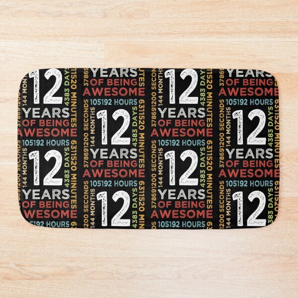 Item preview, Cool Kids 12th Birthday 12 Years Old Vintage Retro 144 Months Boys And Girls designed and sold by pedrored369.