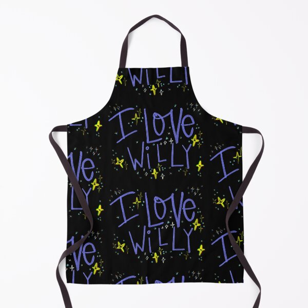 Item preview, I LOVE WILLY CUSTOM NAME PURPLE designed and sold by GIVENGRACE.ART.