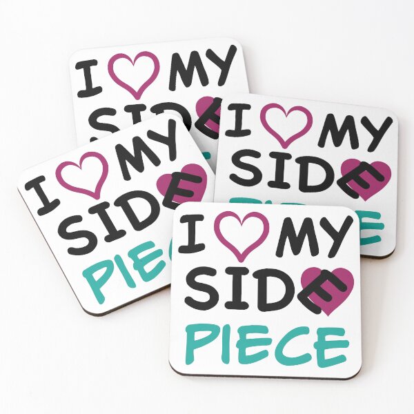 Item preview, I Love my side piece (hearts) designed and sold by Ryphna.