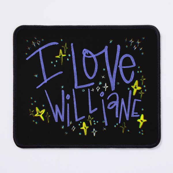 Item preview, I LOVE WILLIANE CUSTOM NAME PURPLE  designed and sold by GIVENGRACE.ART.