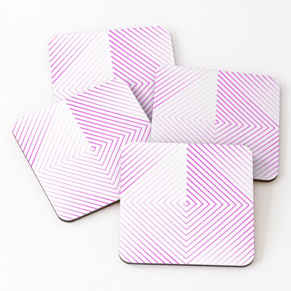 Item preview, Neon Pink, Optical Illusion, Color Gradient, Optical Art - W08 designed and sold by AlfabetDesign.