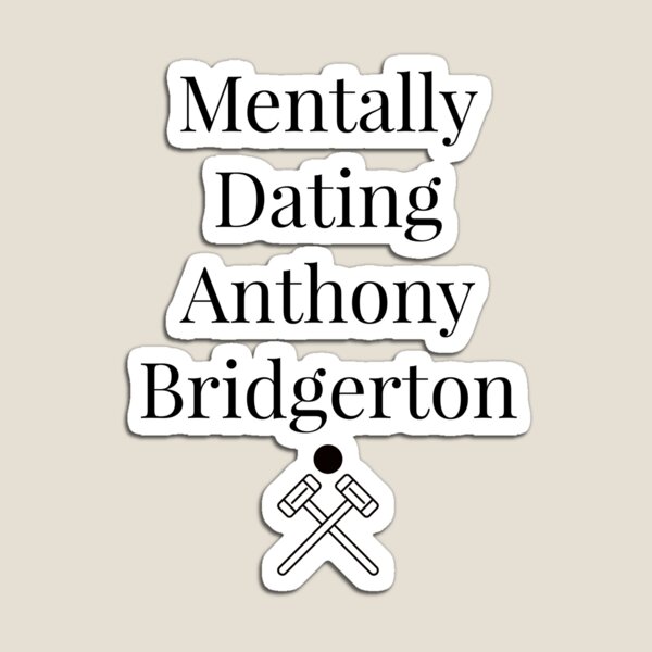 Aperçu de l'œuvre Rencontre mentalement Anthony Bridgerton créée et vendue par WildMoonStore.