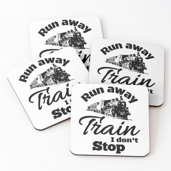 Item preview, RUN AWAY TRAIN I DONT STOP designed and sold by GAADesignz.