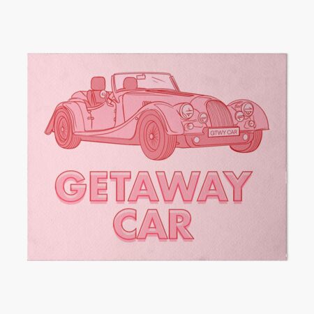 getaway car Art Board Print for Sale by eilosu