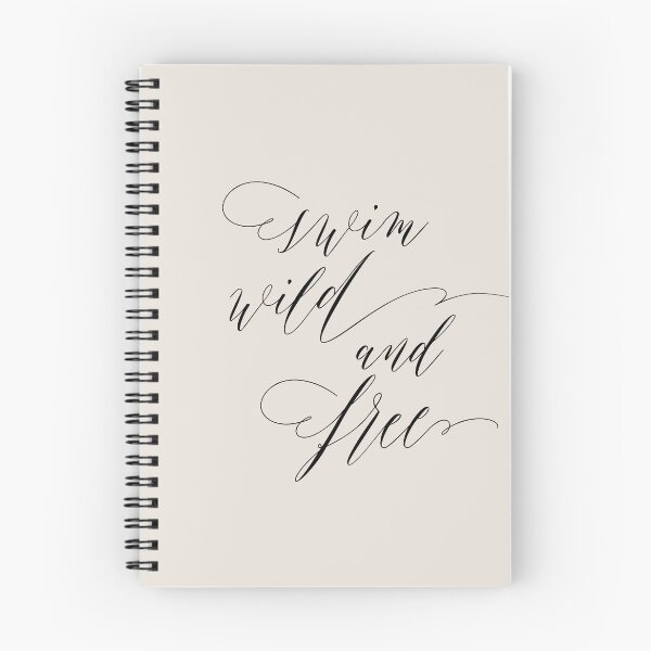 Item preview, Swim wild and free.  For wild ocean sea swimmers. designed and sold by gaindaze.