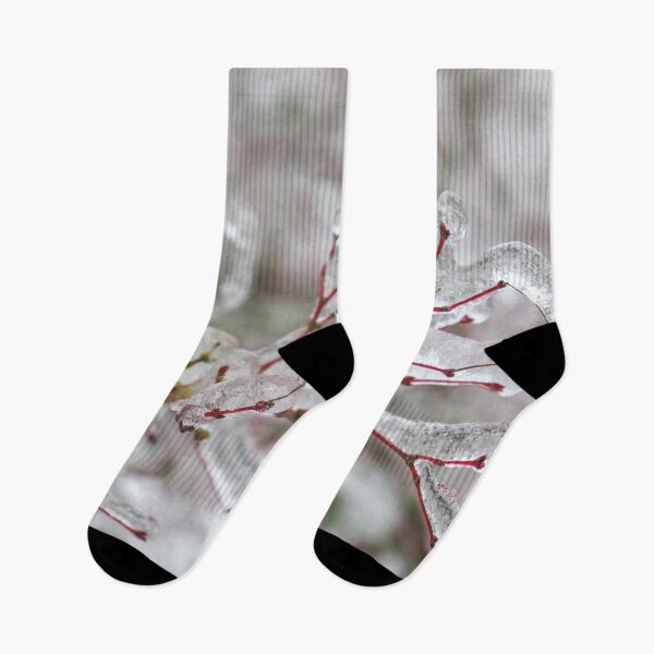 Item preview, Red Frozen Winter Branches designed and sold by Michael Worley.
