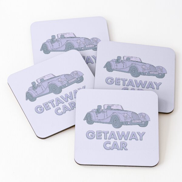 Item preview, Getaway car blue designed and sold by Emma Tams.