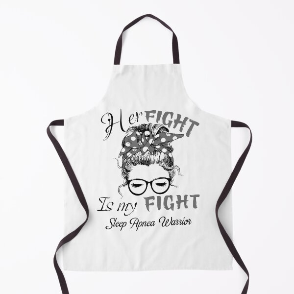 Item preview, Sleep Apnea Awareness - Her Fight is my Fight - Support Sleep Apnea Gifts designed and sold by Aaron309.