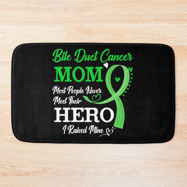 Item preview, Proud Bile Duct Cancer Mom Most People Never Meet Their Hero I Raised Mine Bile Duct Cancer Awareness designed and sold by Kohend.