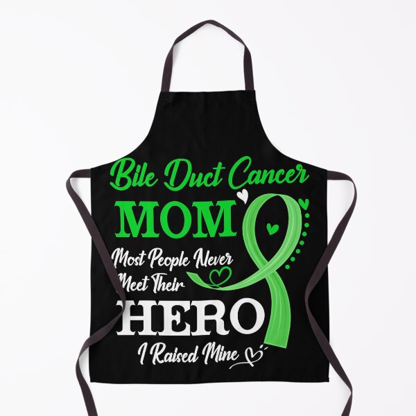 Item preview, Proud Bile Duct Cancer Mom Most People Never Meet Their Hero I Raised Mine Bile Duct Cancer Awareness designed and sold by Kohend.
