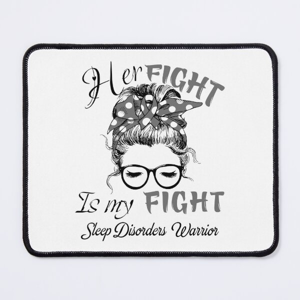 Item preview, Sleep Disorders Awareness - Her Fight is my Fight - Support Sleep Disorders Gifts designed and sold by Aaron309.
