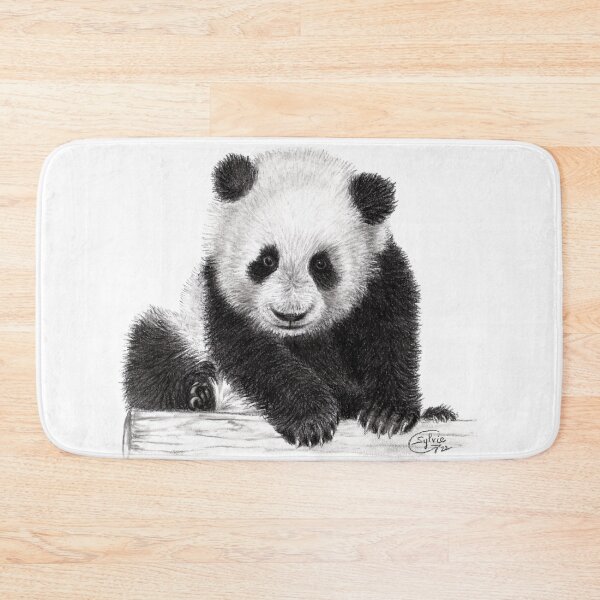 Item preview, Young panda sitting designed and sold by SylvieG18.