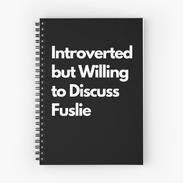 Item preview, Introverted but Willing to Discuss Fuslie designed and sold by LAST WEEK'S STOLEN AESTHETICS.