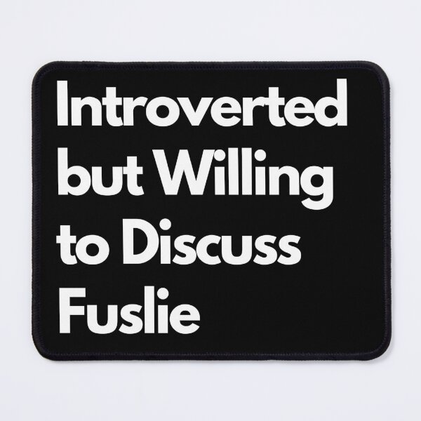 Item preview, Introverted but Willing to Discuss Fuslie designed and sold by LAST WEEK'S STOLEN AESTHETICS.
