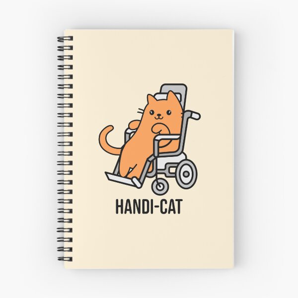 Item preview, Cute Handi-Cat Design, Disabled Orange Cat in a Wheelchair designed and sold by SteamParliament.