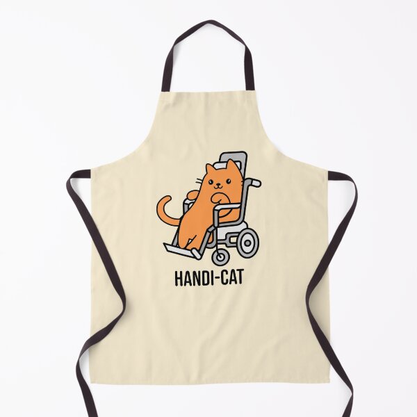 Item preview, Cute Handi-Cat Design, Disabled Orange Cat in a Wheelchair designed and sold by SteamParliament.