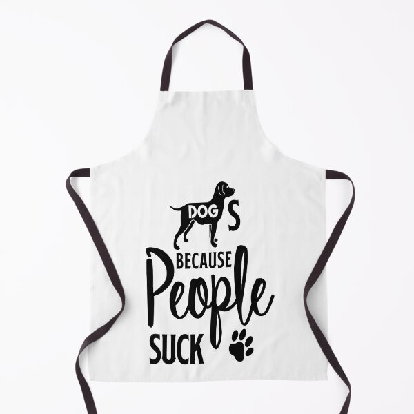 Item preview, Dogs Because People Suck - I Love My Dog designed and sold by davidmurtagh.