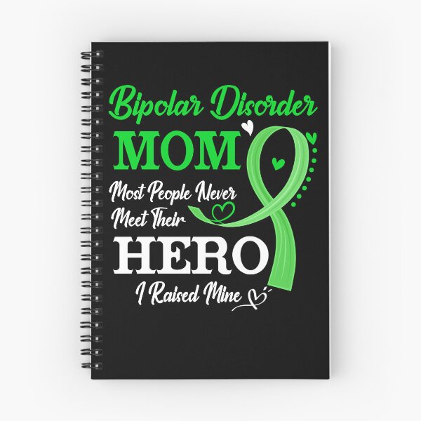 Item preview, Proud Bipolar Disorder Mom Most People Never Meet Their Hero I Raised Mine Bipolar Disorder Awareness designed and sold by Kohend.