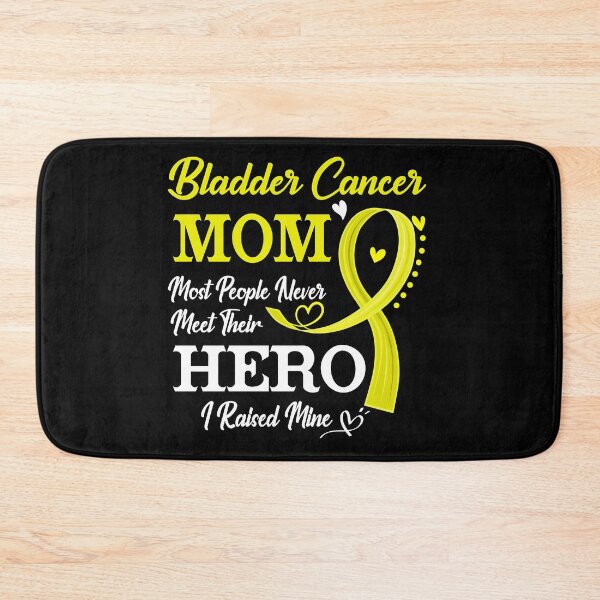 Item preview, Proud Bladder Cancer Mom Most People Never Meet Their Hero I Raised Mine Bladder Cancer Awareness designed and sold by Kohend.