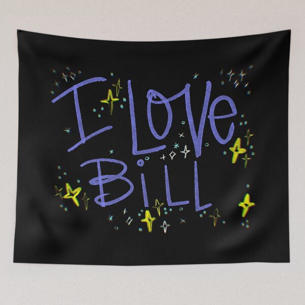 Item preview, I LOVE BILL CUSTOM NAME PURPLE  designed and sold by GIVENGRACE.ART.