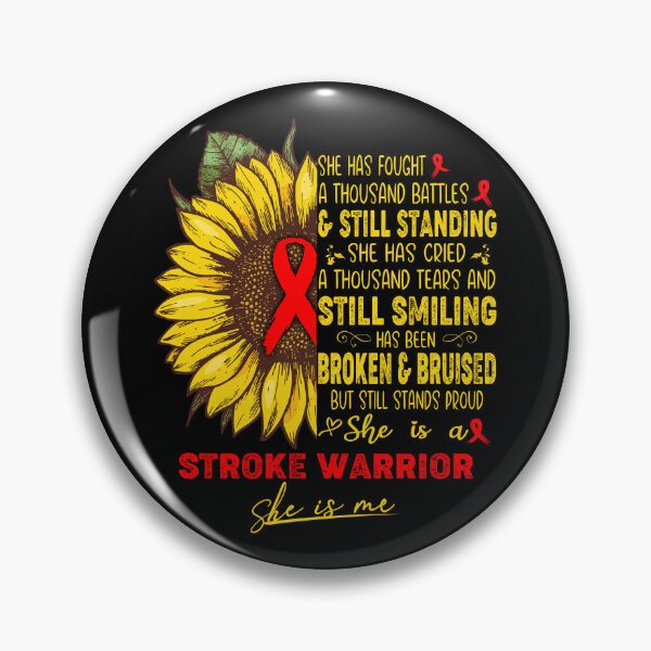 Item preview, Stroke Awareness - She is A Stroke Warrior SHE IS ME designed and sold by ArangoaStore.