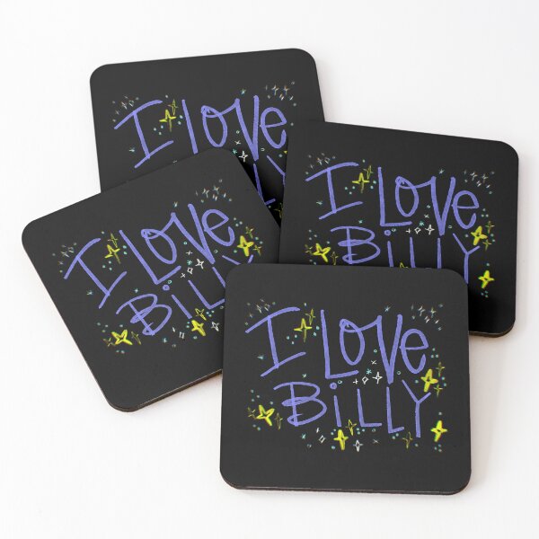 Item preview, I LOVE BILLY CUSTOM NAME PURPLE  designed and sold by GIVENGRACE.ART.