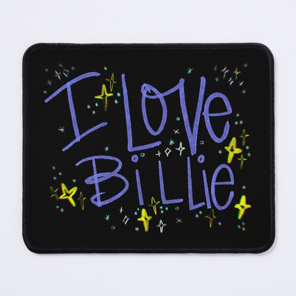 Item preview, I LOVE BILLIE CUSTOM NAME PURPLE  designed and sold by GIVENGRACE.ART.