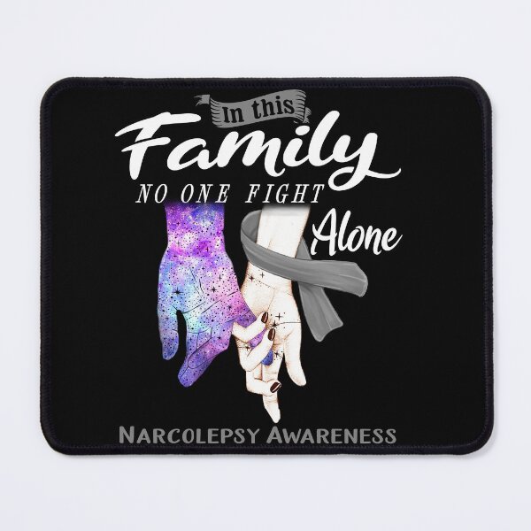 Item preview, In This Family No One Fights Alone NARCOLEPSY Awareness designed and sold by Mnrshirley.