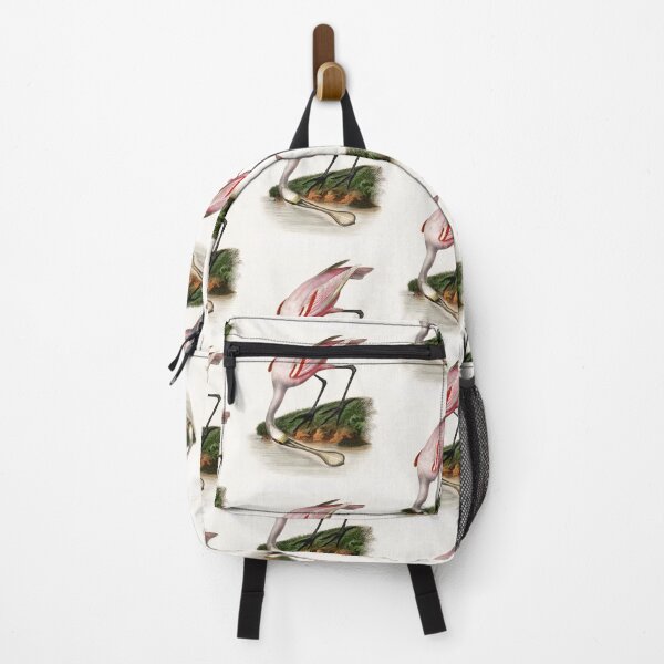 Item preview, CUTE PINK FLAMINGO BIRD. THE GARDEN OF PLANTS (1842) designed and sold by metaweb.
