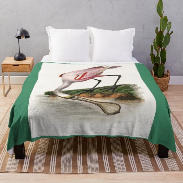Item preview, CUTE PINK FLAMINGO BIRD. THE GARDEN OF PLANTS (1842) designed and sold by metaweb.