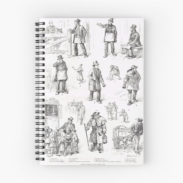 Item preview, Extinct types of Old London Life 1890 designed and sold by artfromthepast.