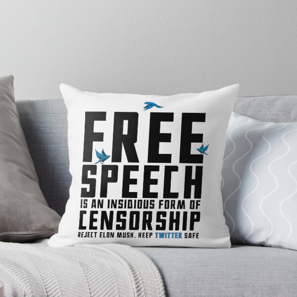 Item preview, Free Speech is Censorship designed and sold by amuseXpress.