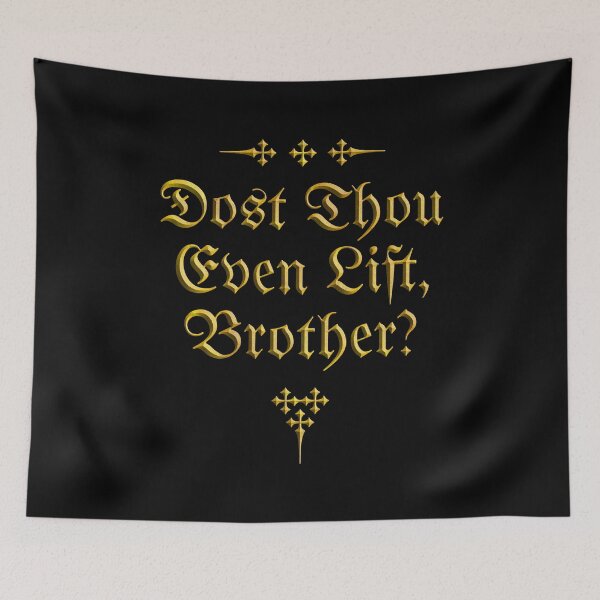 Item preview, Dost Thou Even Lift, Brother? designed and sold by CRHPOD20.