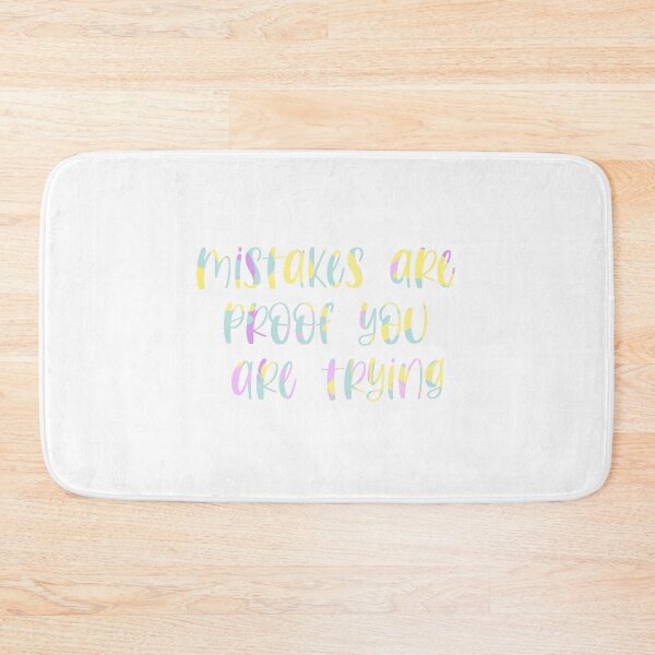 Item preview, Mistakes are proof you are trying  designed and sold by Handdrawnbyzoe.