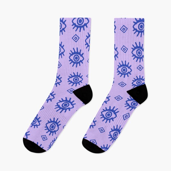 Item preview, Pastel purple and blue eye print designed and sold by DemonicGloom.