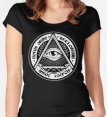 Illuminati Women's Fitted Scoop T-Shirt