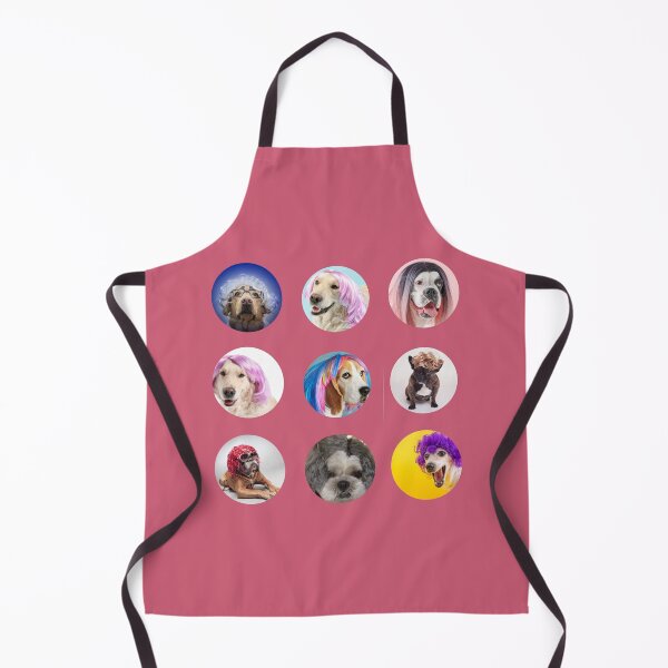 Item preview, Doggo With Wig / Funny Dog Pictures and Cute Dog Images For Dog Lovers designed and sold by haRexia.