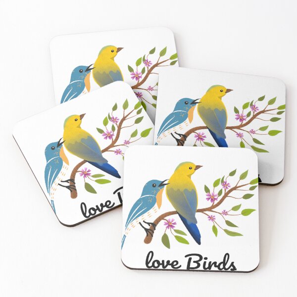 Item preview, Love Birds on Branch  designed and sold by Mr7Williams.