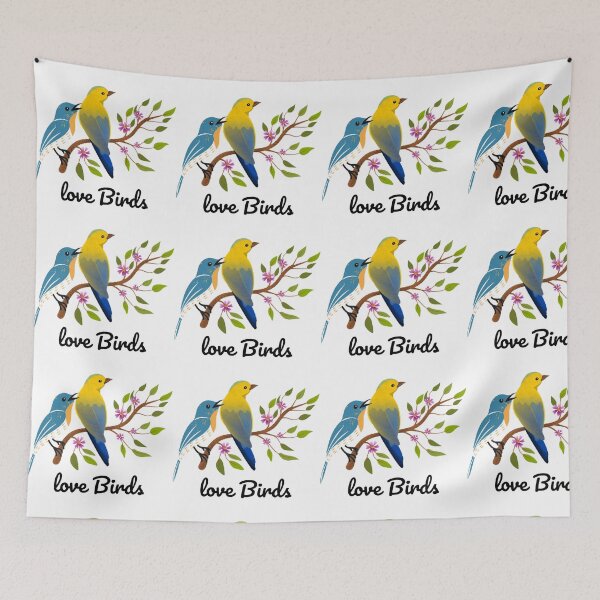Item preview, Love Birds on Branch  designed and sold by Mr7Williams.