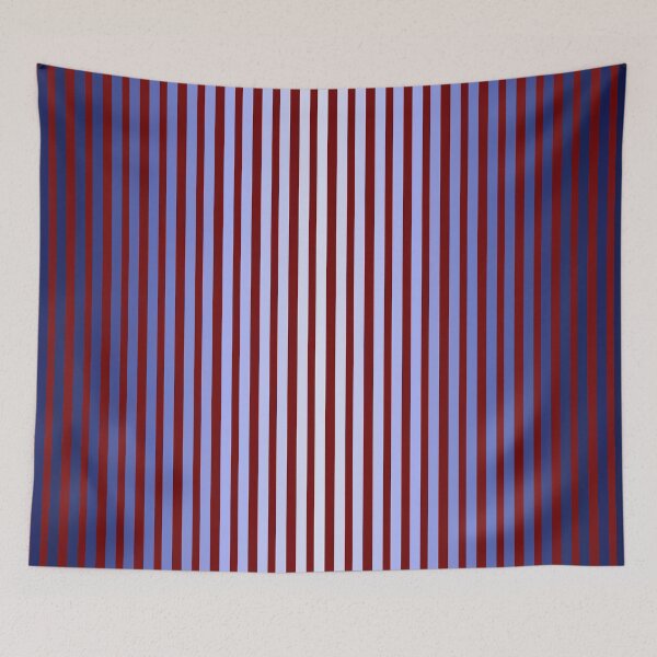 Item preview, Multicolored Abstract Pattern Blue Gradient With A Dark Burgundy Background Vertical Striped designed and sold by HopefulFlower.