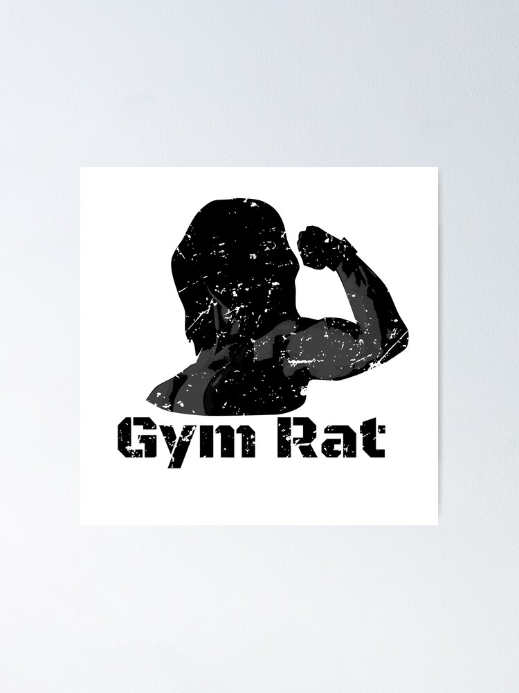 Gym Rat' Poster – blackboyphantasy