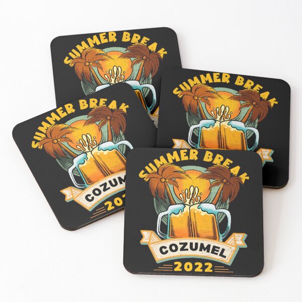 Item preview, Cozumel Mexico Beach Summer Vacation Palm Trees Sunset designed and sold by retrodesigner14.