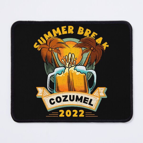 Item preview, Cozumel Mexico Beach Summer Vacation Palm Trees Sunset designed and sold by retrodesigner14.