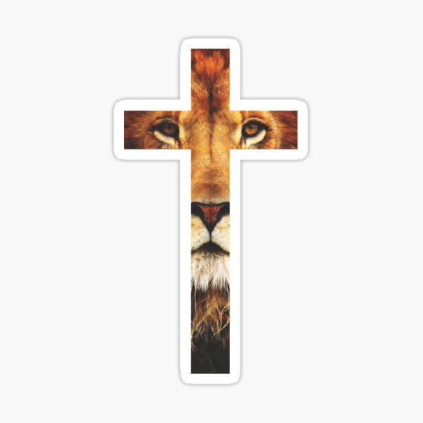 Christian Cross Sticker
